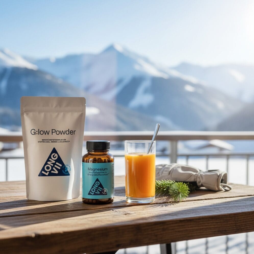 Hochwertige Magnesium- und GLOW Pulver für Energie und Wohlbefinden.
